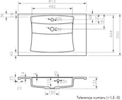 Umywalki - Vayer Citizen Norma 81,2x50 0810500113101XX - miniaturka - grafika 1