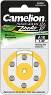 Baterie i akcesoria - Camelion 15056010 Zink Luft ogniwa guzikowe bez rtęci A10/ZL 10 (1,4 Volt, 6er Pack) 15056010 - miniaturka - grafika 1