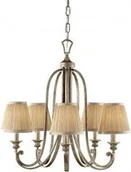 Lampy sufitowe - Elstead Lighting ELSTEAD ABBEY FE/ABBEY5 FE/F2642/5SVSD lampa wisząca 20 / FE/ABBEY5 - miniaturka - grafika 1