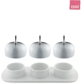 Pojemniki kuchenne - Alessi Dressed potrójny pojemnik na dżem MW15 - miniaturka - grafika 1