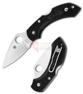 Spyderco Inc. Nóż Dragonfly 2 Black FRN Plain (C28PBK2) - Noże Spyderco Inc. Nóż Dragonfly 2 Black FRN Plain (C28PBK2) - Noże - miniaturka - grafika 1