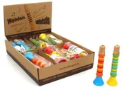 Klocki - Brimarex Drewniany Gwizdek ZB-2234 - miniaturka - grafika 1