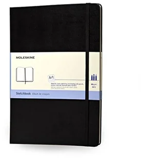Moleskine Notes Art Plus Sketchbook L twarda oprawa czarny ARTQP063F - Notesy i bloczki - miniaturka - grafika 2