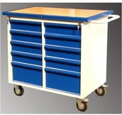 Szafy i regały magazynowe - Malow SZAFKA WARSZTATOWA SZWN 252 - miniaturka - grafika 1