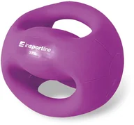 Piłki do ćwiczeń - Insportline Piłka Lekarska Z Uchwytami 3 Kg Grab - Inspotline (IN13487) - miniaturka - grafika 1