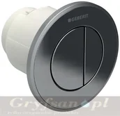 Przyciski spłukujące - Geberit Pneumatyczny przycisk uruchamiający WC Typ 10, ręczny, podtynkowy, dwudz - miniaturka - grafika 1