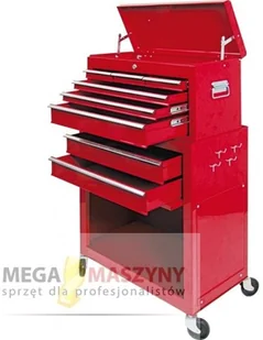 VOREL szafka warsztatowa, dwuczęściowa 107x62x33cm, na kółkach 81830 - Szafy i regały magazynowe - miniaturka - grafika 2