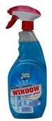 Płyny do mycia szyb - Window LAMS Płyn do szyb PLUS z pompką niebieski 0,75 l LM006 - miniaturka - grafika 1