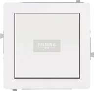 Wyłączniki światła i elektryczne - Karlik Deco Biały Wyłącznik pojedynczy DWP-1 - miniaturka - grafika 1