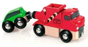 Brio Pojazd holowniczny z autem 33528 - Samochody i pojazdy dla dzieci - miniaturka - grafika 2