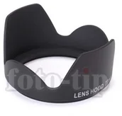 Osłony przeciwsłoneczne do aparatów - Osłona przeciwsłoneczna na obiektyw tulipan czarna 37mm 1444 - miniaturka - grafika 1