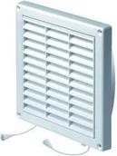 Akcesoria do wentylacji i klimatyzacji - Awenta Kratka wentylacyjna 140x140 FI 100 T55 PLUS BIAŁA ŻALUZJA - miniaturka - grafika 1