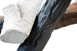 Globmetal Trade Sp. z o.o. Polana drewno ceramiczne do biokominka - Akcesoria kominkowe - miniaturka - grafika 4