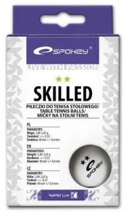 Spokey Skilled White  81874 - Tenis stołowy - miniaturka - grafika 4