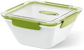 Pojemniki kuchenne - Emsa Lunchbox wysoki 1,5 L Bento Box biało-zielony EM-513961 - miniaturka - grafika 1
