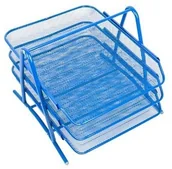 Półki na dokumenty - LEVIATAN Szuflada LEVIATAN 3szt. Siatka Granatowa 9996 - miniaturka - grafika 1