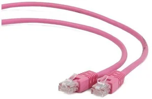 Gembird Patchcord ekranowany FTP kat.6e osłonka zalewana 3M różowy PP6-3M/RO - Patchcordy - miniaturka - grafika 2
