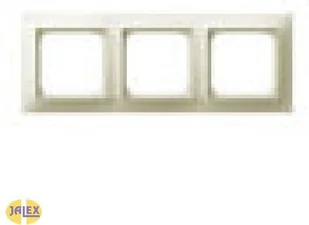 Ospel Impresja ecru ramka R-3Y/27 R-3Y/27 - Klawisze i ramki - miniaturka - grafika 2