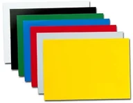 Okładki do laminatorów i bindownic - Fellowes Karton Chromolux A4 Czerwony 100 Szt. - miniaturka - grafika 1