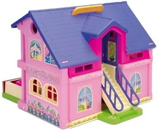 Wader Domek dla lalek Play House 25400 - Domki dla lalek Wader Domek dla lalek Play House 25400 - Domki dla lalek - miniaturka - grafika 6