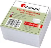 Zeszyty szkolne - Titanum Kostka Biała N k Mała - miniaturka - grafika 1