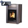 Wkłady kominkowe - HS Flamingo Aquaflamm Vario z wymiennikiem wodnym KALMAR 11/7 kW brąz + r - miniaturka - grafika 1
