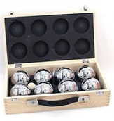Bule - Weible Spiele Weiblespiele 010206 - Boules-Set In Holzkiste, 8-Teilig - miniaturka - grafika 1