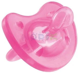 Chicco Artsana Physio Soft smoczek Smoczek uspokajający silikonowy 6 m+ różowy - Smoczki uspokajające - miniaturka - grafika 4