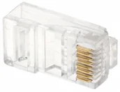 Akcesoria do monitoringu - Abcvision WTYK MODULARNY RJ45/C6*P100 OPAK. 100 SZT. - miniaturka - grafika 1