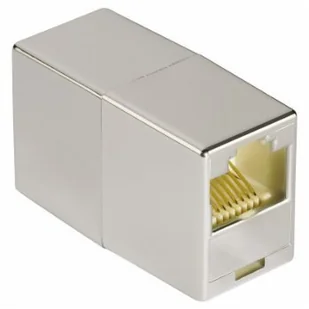 HAMA Przejściówka adapter LAN RJ45 HamaCAT 5e [1x Złącze żeńskie RJ45 1x Złącze żeńskie RJ45] 0 m szary - Wtyczki i adaptery - miniaturka - grafika 4
