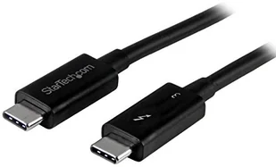 StarTech Kabel USB USB-C Thunderbolt 3 0.5m Czarny TBLT34MM50CM - Kable USB - miniaturka - grafika 2