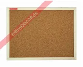 Tablice i flipcharty - MEMOBOARDS Tablica korkowa W RAMIE DREWNIANEJ 100x8cm0CM - miniaturka - grafika 1