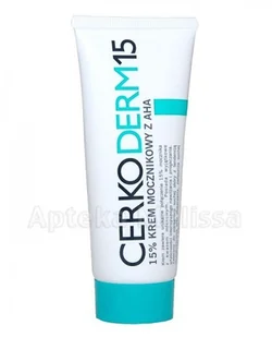 Cerko Cerkoderm 15% krem mocznikowy z AHA 75ml - Kremy do twarzy - miniaturka - grafika 3