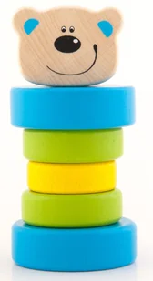 Trefl Drewniana figurka Tadek Niedźwiadek 60635 60635 - Zabawki interaktywne dla dzieci - miniaturka - grafika 2