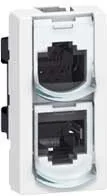 Legrand M45:1M Dubler TEL/DATA FTP, 076537, - Pozostałe akcesoria sieciowe - miniaturka - grafika 2