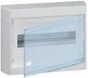 Rozdzielnie elektryczne - Legrand ROZDZIELNICA NEDBOX 1 X 12 DRZWI TRANSPARENTNE 601246 - miniaturka - grafika 1