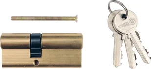 Vorel Wkładka mosieżna 87mm 3-klucze 36/51 77205 - Zamki i wkładki - miniaturka - grafika 2