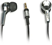 Słuchawki - Lindy 19002 Czarno-srebrne - miniaturka - grafika 1