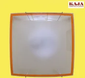 Lampy pozostałe - Kaja plafon K-1528 z serii ZK5-90 POMARAŃCZOWY - miniaturka - grafika 1