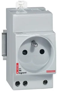 Legrand Gniazdo modułowe 2P+Z 10/16A 250V na szynę G380 004280 004280 - Gniazdka elektryczne - miniaturka - grafika 6