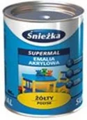 Farby wewnętrzne - Śnieżka SUPERMAL Emulsja akrylowa BRĄZOWA 0.8L. q1862008000000700 - miniaturka - grafika 1