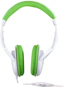 Słuchawki - Trevi HTV 639 biało-zielone - miniaturka - grafika 1