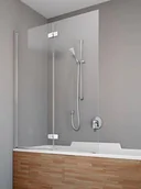 Parawany nawannowe - Radaway Fuenta New Pnd parawan nawannowy 100cm lewy szkło przejrzyste 208210-01L - miniaturka - grafika 1