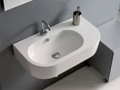 Umywalki - Kerasan Flo 75x42 3143 - miniaturka - grafika 1