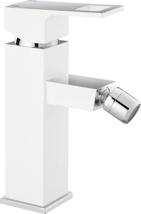 Deante Anemon Bateria bidetowa chrom/biały BCZ W310 - Baterie bidetowe - miniaturka - grafika 3