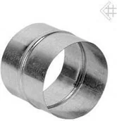 Kominy i akcesoria - Kratki.pl Złączka do rur fi 100 ZŁ100 - miniaturka - grafika 1