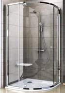 Kabiny prysznicowe - Ravak Pivot 100x100 profil bright alu szkło transparentne 376AAC00Z1 - miniaturka - grafika 1