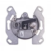 Gniazdka elektryczne - Hager Polo Berker/B.Kwadrat Gniazdo antenowe podwójne RTV mechanizm 53455331 0001-00000-67841 [4353871] - miniaturka - grafika 1