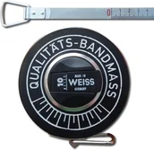 Sprzęt geodezyjny - Weiss Taśma chromowoniklowa niełamliwa w kapslu 10m - miniaturka - grafika 1