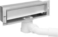 Deante Odpływ ścienny z rusztem pod płytki KOW 003A - Odpływy liniowe - miniaturka - grafika 3